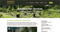 Desktop Screenshot of kwekerijvanhoutum.nl