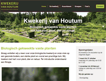Tablet Screenshot of kwekerijvanhoutum.nl